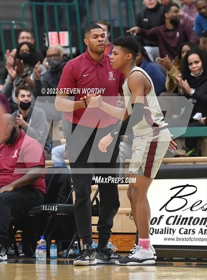 Thumbnail 3 in United Faith Christian Academy vs. Greenfield (NCISAA 1A State Championship) photogallery.