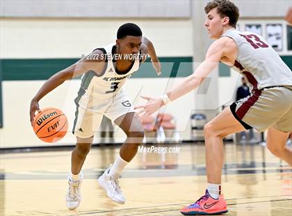 Thumbnail 3 in United Faith Christian Academy vs. Greenfield (NCISAA 1A State Championship) photogallery.