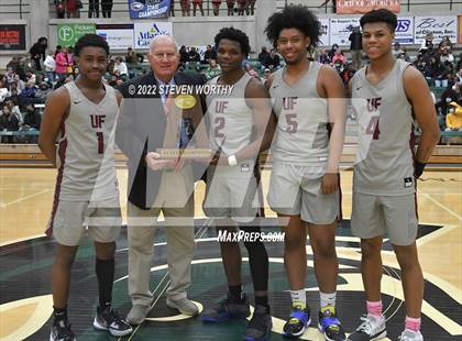Thumbnail 3 in United Faith Christian Academy vs. Greenfield (NCISAA 1A State Championship) photogallery.