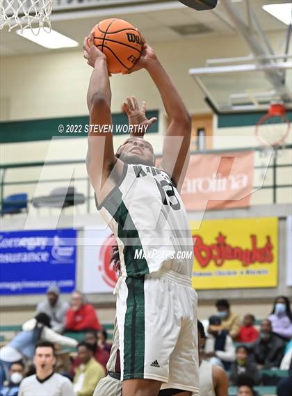 Thumbnail 3 in United Faith Christian Academy vs. Greenfield (NCISAA 1A State Championship) photogallery.
