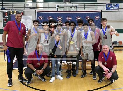 Thumbnail 3 in United Faith Christian Academy vs. Greenfield (NCISAA 1A State Championship) photogallery.