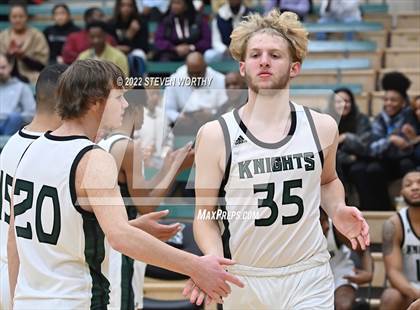 Thumbnail 1 in United Faith Christian Academy vs. Greenfield (NCISAA 1A State Championship) photogallery.