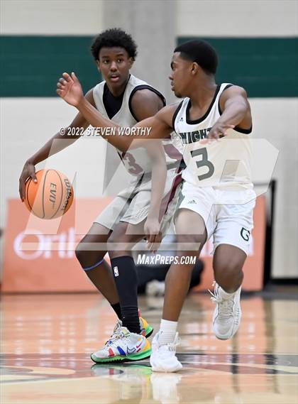 Thumbnail 3 in United Faith Christian Academy vs. Greenfield (NCISAA 1A State Championship) photogallery.