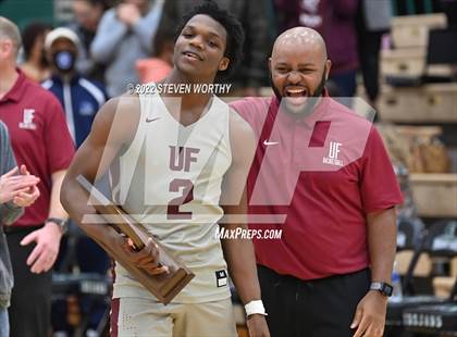 Thumbnail 3 in United Faith Christian Academy vs. Greenfield (NCISAA 1A State Championship) photogallery.