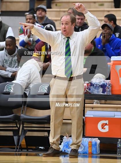 Thumbnail 2 in United Faith Christian Academy vs. Greenfield (NCISAA 1A State Championship) photogallery.