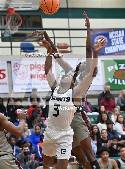 Thumbnail 2 in United Faith Christian Academy vs. Greenfield (NCISAA 1A State Championship) photogallery.