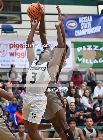 Thumbnail 1 in United Faith Christian Academy vs. Greenfield (NCISAA 1A State Championship) photogallery.