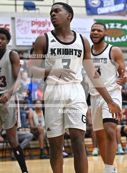 Thumbnail 3 in United Faith Christian Academy vs. Greenfield (NCISAA 1A State Championship) photogallery.
