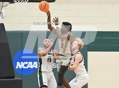 Thumbnail 1 in United Faith Christian Academy vs. Greenfield (NCISAA 1A State Championship) photogallery.