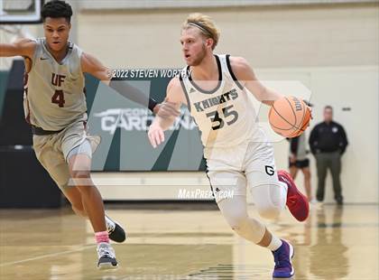 Thumbnail 2 in United Faith Christian Academy vs. Greenfield (NCISAA 1A State Championship) photogallery.