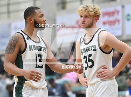 Thumbnail 2 in United Faith Christian Academy vs. Greenfield (NCISAA 1A State Championship) photogallery.