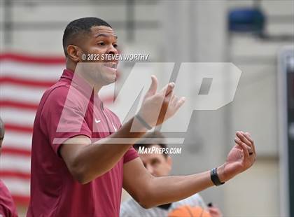 Thumbnail 3 in United Faith Christian Academy vs. Greenfield (NCISAA 1A State Championship) photogallery.