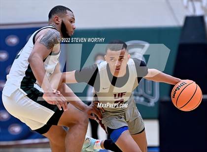 Thumbnail 3 in United Faith Christian Academy vs. Greenfield (NCISAA 1A State Championship) photogallery.