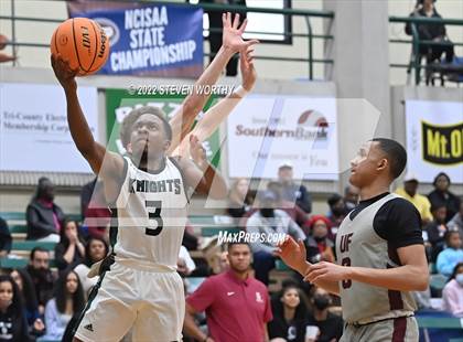 Thumbnail 3 in United Faith Christian Academy vs. Greenfield (NCISAA 1A State Championship) photogallery.