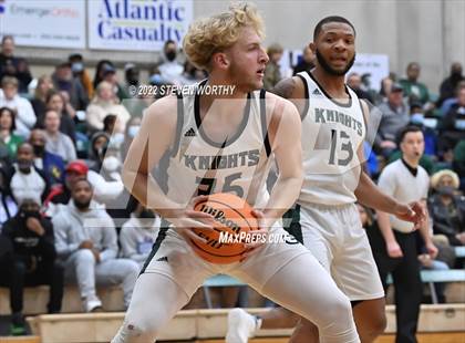Thumbnail 3 in United Faith Christian Academy vs. Greenfield (NCISAA 1A State Championship) photogallery.