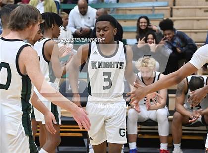 Thumbnail 2 in United Faith Christian Academy vs. Greenfield (NCISAA 1A State Championship) photogallery.