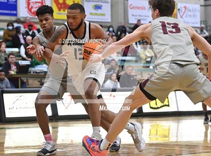 Thumbnail 3 in United Faith Christian Academy vs. Greenfield (NCISAA 1A State Championship) photogallery.