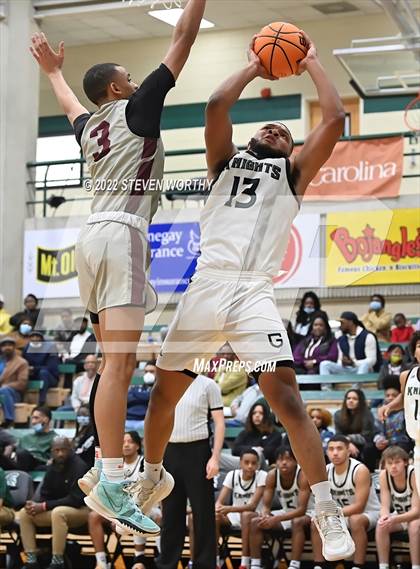 Thumbnail 2 in United Faith Christian Academy vs. Greenfield (NCISAA 1A State Championship) photogallery.