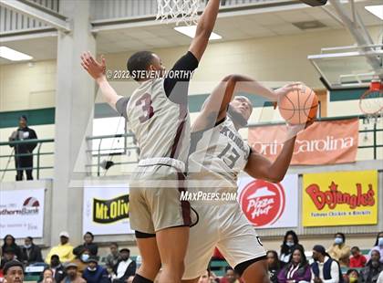 Thumbnail 3 in United Faith Christian Academy vs. Greenfield (NCISAA 1A State Championship) photogallery.