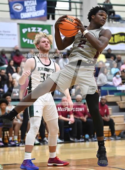 Thumbnail 3 in United Faith Christian Academy vs. Greenfield (NCISAA 1A State Championship) photogallery.