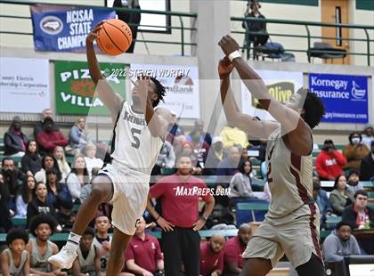 Thumbnail 3 in United Faith Christian Academy vs. Greenfield (NCISAA 1A State Championship) photogallery.