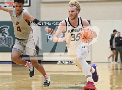 Thumbnail 1 in United Faith Christian Academy vs. Greenfield (NCISAA 1A State Championship) photogallery.