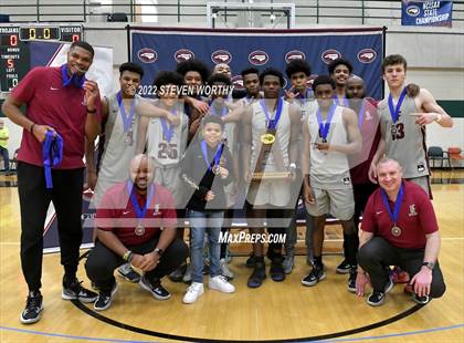 Thumbnail 1 in United Faith Christian Academy vs. Greenfield (NCISAA 1A State Championship) photogallery.
