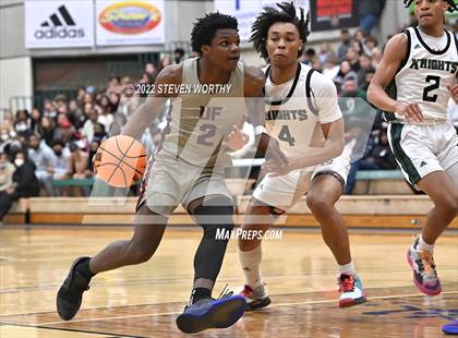 Thumbnail 3 in United Faith Christian Academy vs. Greenfield (NCISAA 1A State Championship) photogallery.