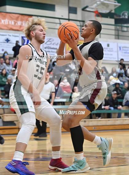 Thumbnail 3 in United Faith Christian Academy vs. Greenfield (NCISAA 1A State Championship) photogallery.