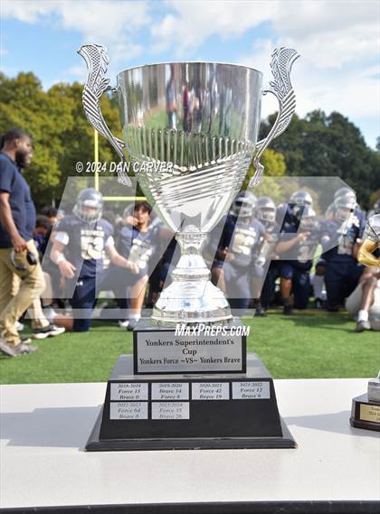 Thumbnail 2 in Yonkers Force [Gorton/Roosevelt/Yonkers Montessori Academy/Yonkers] @ Yonkers Brave [Saunders Trades & Tech/Lincoln/Riverside/Palisade Prep]  (Yonkers Superintendent's Cup) photogallery.