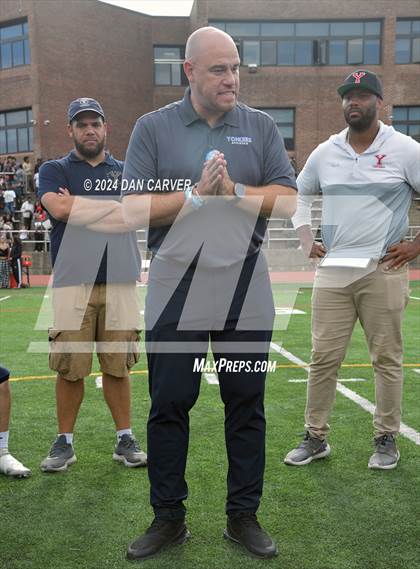 Thumbnail 3 in Yonkers Force [Gorton/Roosevelt/Yonkers Montessori Academy/Yonkers] @ Yonkers Brave [Saunders Trades & Tech/Lincoln/Riverside/Palisade Prep]  (Yonkers Superintendent's Cup) photogallery.