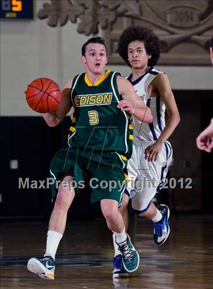 Thumbnail 2 in Edison vs. West Ranch (CIF SS Playoffs) photogallery.