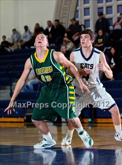 Thumbnail 1 in Edison vs. West Ranch (CIF SS Playoffs) photogallery.