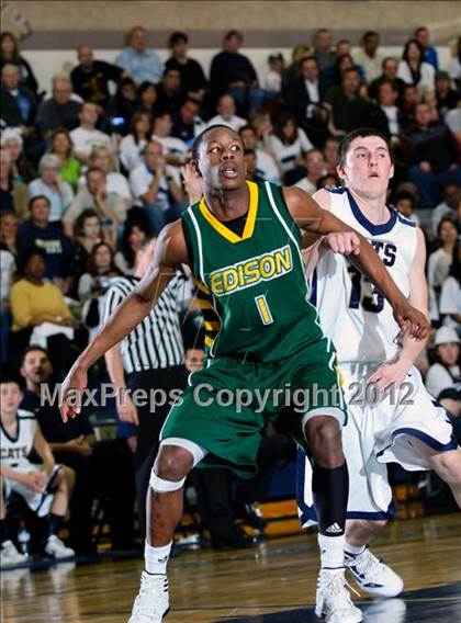 Thumbnail 2 in Edison vs. West Ranch (CIF SS Playoffs) photogallery.