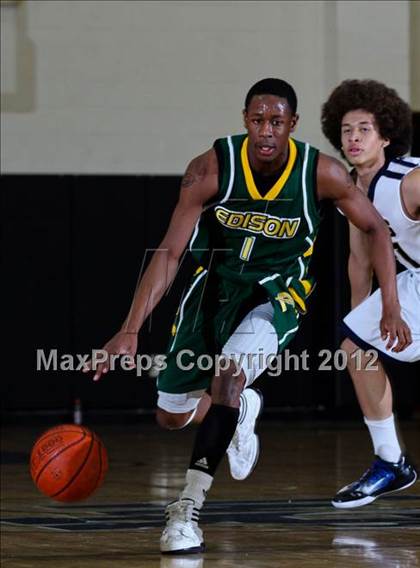 Thumbnail 3 in Edison vs. West Ranch (CIF SS Playoffs) photogallery.