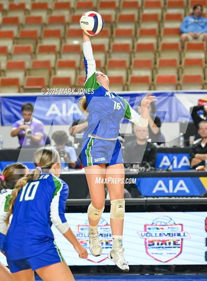 Thumbnail 2 in Xavier College Prep vs. Corona del Sol (AIA 6A Final) photogallery.