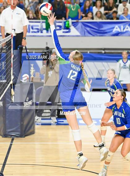 Thumbnail 3 in Xavier College Prep vs. Corona del Sol (AIA 6A Final) photogallery.