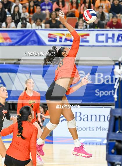 Thumbnail 2 in Xavier College Prep vs. Corona del Sol (AIA 6A Final) photogallery.