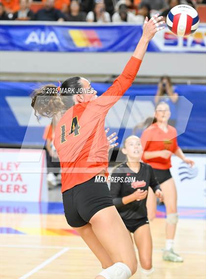 Thumbnail 2 in Xavier College Prep vs. Corona del Sol (AIA 6A Final) photogallery.