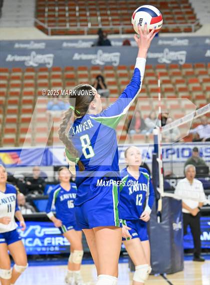 Thumbnail 2 in Xavier College Prep vs. Corona del Sol (AIA 6A Final) photogallery.