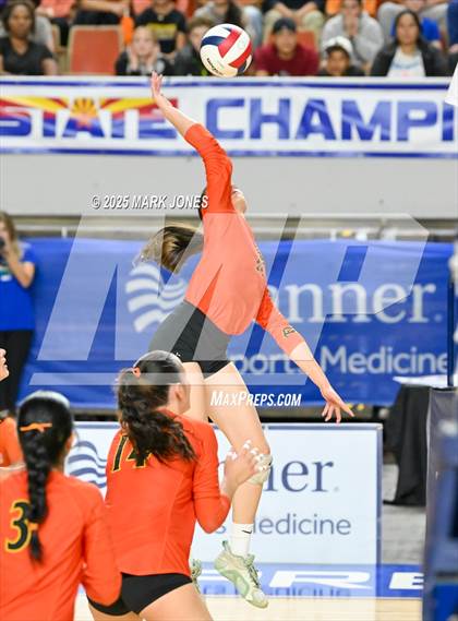 Thumbnail 3 in Xavier College Prep vs. Corona del Sol (AIA 6A Final) photogallery.