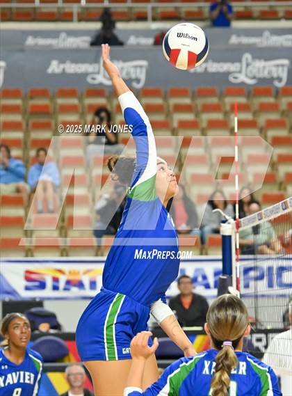 Thumbnail 2 in Xavier College Prep vs. Corona del Sol (AIA 6A Final) photogallery.