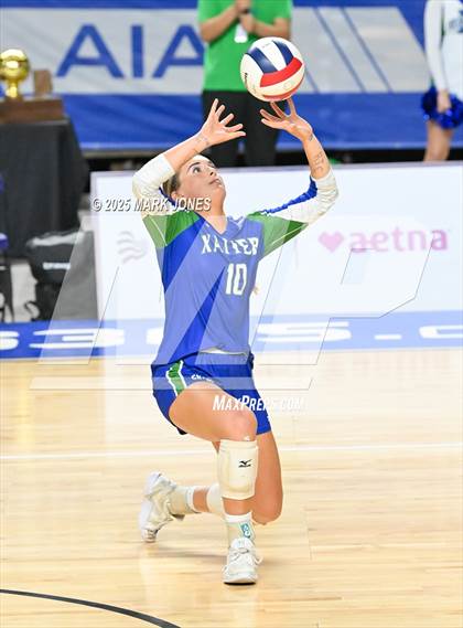 Thumbnail 3 in Xavier College Prep vs. Corona del Sol (AIA 6A Final) photogallery.