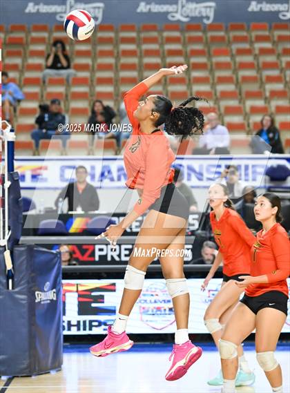 Thumbnail 2 in Xavier College Prep vs. Corona del Sol (AIA 6A Final) photogallery.