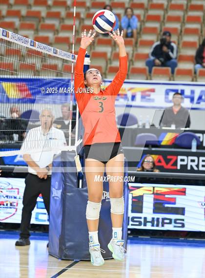 Thumbnail 3 in Xavier College Prep vs. Corona del Sol (AIA 6A Final) photogallery.