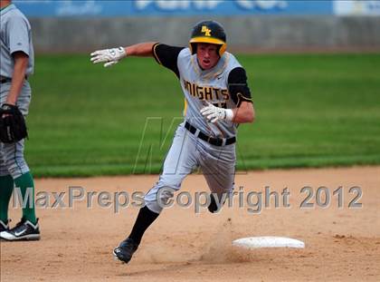 Thumbnail 3 in Lakeland vs Bishop Kelly (4A State Tournament) photogallery.