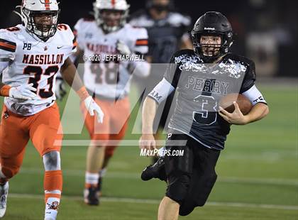 Thumbnail 2 in  Washington @ Perry (OHSAA D2 Regional Final) photogallery.