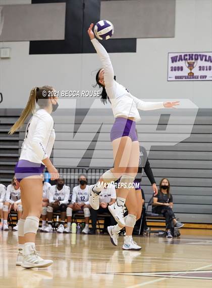 Thumbnail 2 in Ardrey Kell vs Davie (NCHSAA Round 3) photogallery.