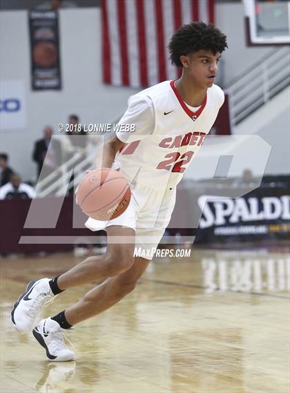 Thumbnail 2 in Bishop O'Connell vs Albany Academy (Spalding Hoophall Classic) photogallery.