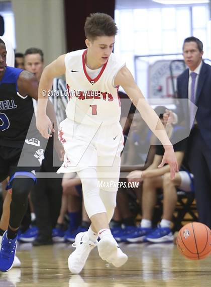 Thumbnail 3 in Bishop O'Connell vs Albany Academy (Spalding Hoophall Classic) photogallery.